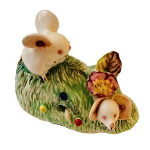Mouse Mice Figurine by Basil Matthews England Vintage